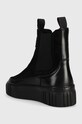 Încălțăminte Gant cizme din piele intoarsa Snowmont 27553371.G00 negru
