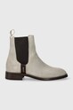 Gant botine din piele intoarsa Fayy neizolat gri 27553384.G236