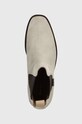 Gant botine din piele intoarsa Fayy gri 27553384.G236