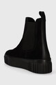 Încălțăminte Gant cizme din piele intoarsa Snowmont 27553397.G00 negru