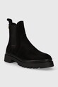 Gant botine din piele intoarsa Aligrey 27553441.G00 negru AW23