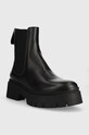 HUGO ghete chelsea de piele Kris 50494677.001 negru AW23