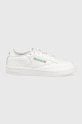 Reebok Classic sneakersy skórzane CLUB C skóra powlekana biały IF5092