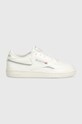 Tenisky Reebok Classic CLUB C imitácia kože biela 100033093