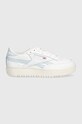 Кроссовки Reebok Classic CLUB C имитация натуральной кожи белый 100033102