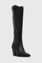 Usnjeni elegantni škornji Aldo Nevada črna