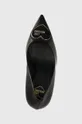 чёрный Кожаные туфли Love Moschino