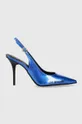 μπλε Γόβες παπούτσια Love Moschino Γυναικεία