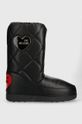 Зимние сапоги Love Moschino без застёжки чёрный JA24172G1HIT7000