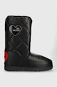 Зимові чоботи Love Moschino без застібки чорний JA24172G1HIT7000