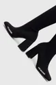 Μπότες Love Moschino  Πάνω μέρος: Υφαντικό υλικό Εσωτερικό: Φυσικό δέρμα Σόλα: Συνθετικό ύφασμα