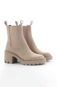 Kožené kotníkové boty Kennel & Schmenger Bump 21.58500.678 béžová AW23