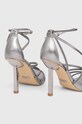 Scarpe Guess sandali in pelle AXEN2 FL7A2X.SAT03.PEWTE argento