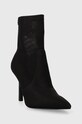 Guess botine CIDNI2 FL7C2N.FAB10.BLACK negru AW23