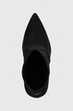 Guess botine CIDNI2 negru FL7C2N.FAB10.BLACK