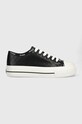 Tenisky Guess EMMA plochá čierna FL7EMM.ELE12.BLACK