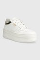 Guess sneakersy LIFET FL7LIF.LEA12.WHIGO biały AW23