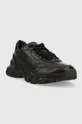 Δερμάτινα αθλητικά παπούτσια Guess FL7MSS LEA12 μαύρο