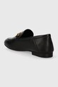 Guess mokasyny skórzane MARTYA czarny FL7MTY.LEA14.BLACK