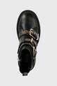 Μποτάκια Guess FL7O2B LEA10 μαύρο FL7O2B.LEA10.BLACK
