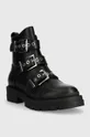 Členkové topánky Guess FL7OBI LEA10 OBIA čierna