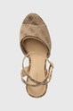 Сандалі Guess FL7R3N FAL03 бежевий FL7R3N.FAL03.BEIBR