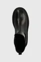 čierna Kožené topánky chelsea Weekend Max Mara Calamai
