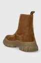Замшевые ботинки Weekend Max Mara Genepi Голенище: Замша Внутренняя часть: Натуральная кожа Подошва: Синтетический материал