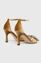 Γόβες παπούτσια Custommade Ashley Crystal Bow  Πάνω μέρος: Υφαντικό υλικό Εσωτερικό: Φυσικό δέρμα Σόλα: Φυσικό δέρμα