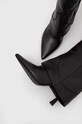 AGL kozaki skórzane LETIZIA BOOT czarny D247509PCSOFTY0000