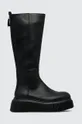 crna Kožne čizme Merrell MILAGROS BOOT Ženski