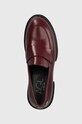 AGL mocasini de piele IDA burgundia D756022PHSIRIO0313