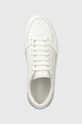 Guess sneakersy skórzane SILINA biały FL7SIL.LEA12.WHITE