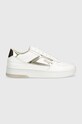 Guess sneakersy SILINA imitacja skóry licowej biały FL7SIL.LEA12.WHPLA