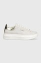 Guess sneakersy VIBO płaska szary FL7VIB.FAL12.IVOPL