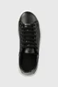 czarny Guess sneakersy skórzane VIBO