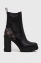 Guess botine XENO peste 8 cm negru FL7XNO.FAL10.BLKBR