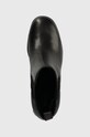 Шкіряні черевики Guess WILEY чорний FL7WLY.LEA10.BLACK