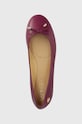 Lauren Ralph Lauren baleriny skórzane Jayna fioletowy 802824650019.500