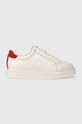Кожаные кроссовки Lauren Ralph Lauren Angeline 4 платформа белый 802912651001.100