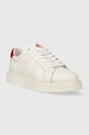 Kožené tenisky Lauren Ralph Lauren Angeline 4 802912651001.100 biela AW23