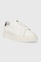 Lauren Ralph Lauren sneakersy skórzane Angeline 4 802912651003.100 biały AW23