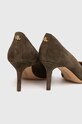 Obuwie Lauren Ralph Lauren szpilki zamszowe Lanette 802709652008.300 zielony