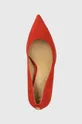 Lauren Ralph Lauren velúr magassarkú cipő Lanette  Szár: szarvasbőr Belseje: természetes bőr Talp: szintetikus anyag