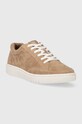 Lauren Ralph Lauren sneakersy zamszowe Hailey 802916356002.260 beżowy AW23