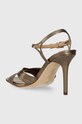 Scarpe Lauren Ralph Lauren sandali in pelle Madelaine 802912330001.710 oro