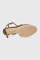 Lauren Ralph Lauren sandali in pelle Madelaine 802912330001.710 oro