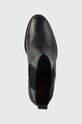 Kožené topánky chelsea Lauren Ralph Lauren Mylah čierna 802912285001.001