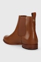 Boty Kožené kotníkové boty Lauren Ralph Lauren Brylee 802908354002.270 hnědá