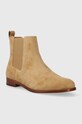 Lauren Ralph Lauren sztyblety zamszowe Brylee 802912264001.260 beżowy AW23